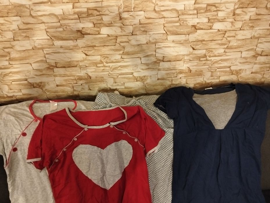 Koszule ciążowe L, XL  karmienie