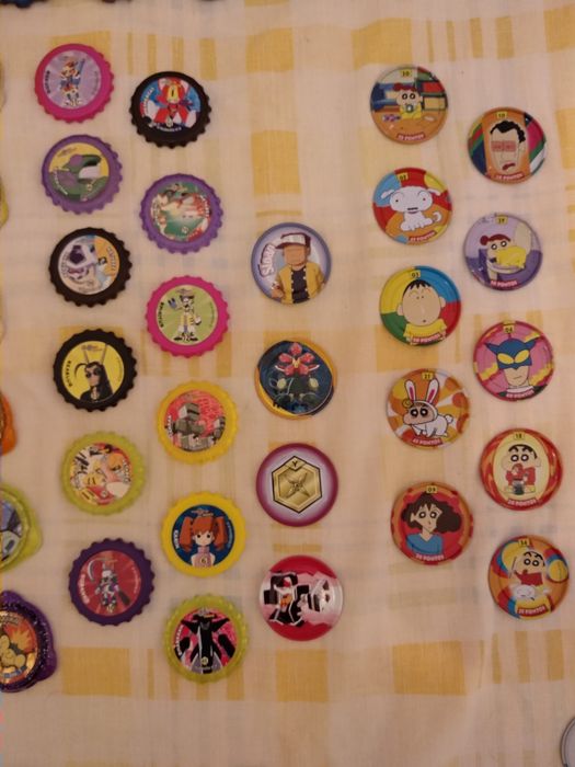 133 Tazos | Pokemon / Yu-Gi-Oh / Metabots / Shinchan / Desporto64564204938242124