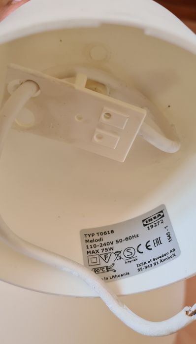 Candeeiros IKEA (modelo Melodi)