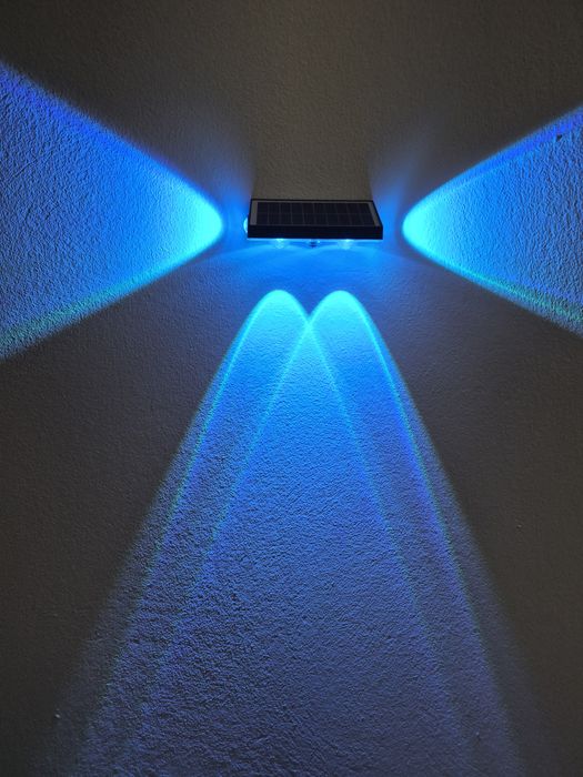 Lampki solarne dekoracyjne Rgb multicolor 8szt