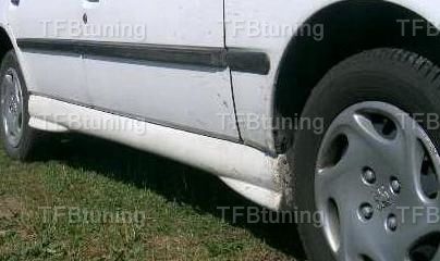 spoilery progowe progi peugeot 405 tfb tuning