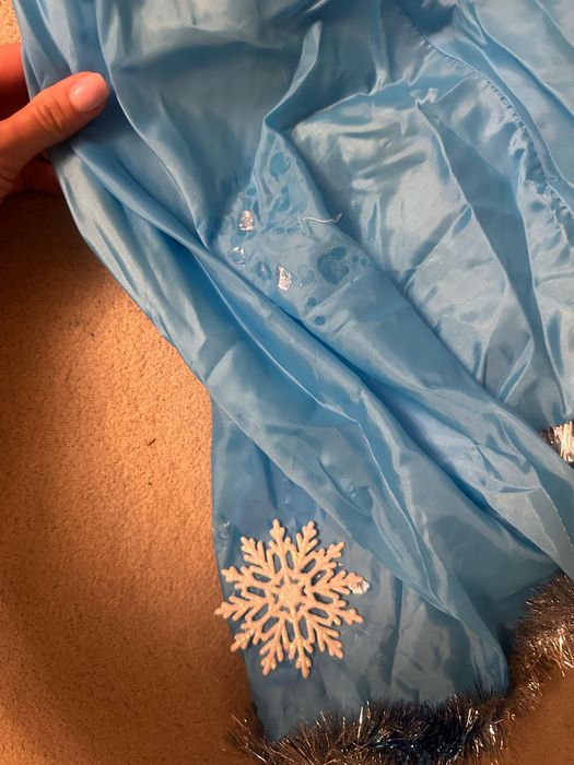 Костюм маскарадний зимовий сніжинки, морозка