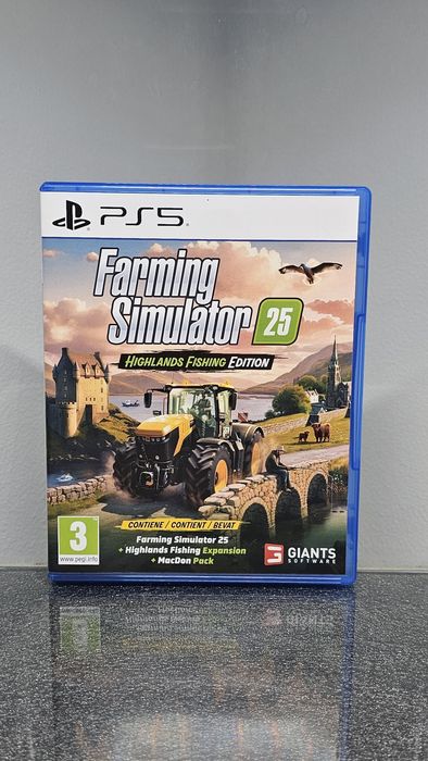 Farming Simulator 25 + Bonus Highland Fishing Edition PS5 Farming Simulator 2025 PlayStation 5