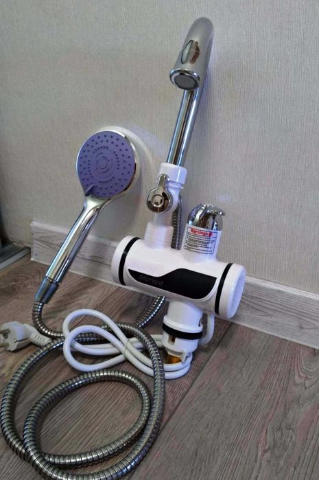 Кран-водонагреватель Delimano с душем — для дома и дачи