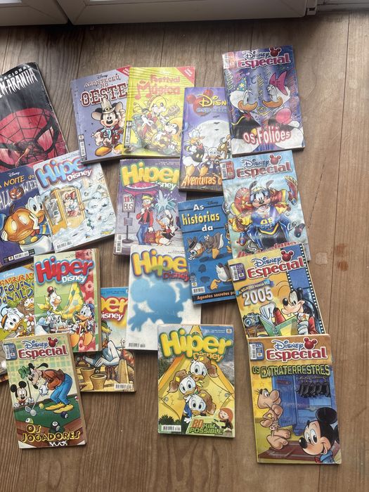 Coleção BD Disney Hiper Disney + Disney Especial + extras anos 2000