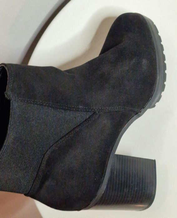 Botki Primark Damskie Czarne Rozm: 41
