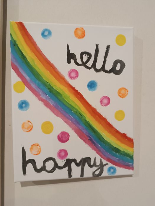 Obraz Tęcza Hello Happy !