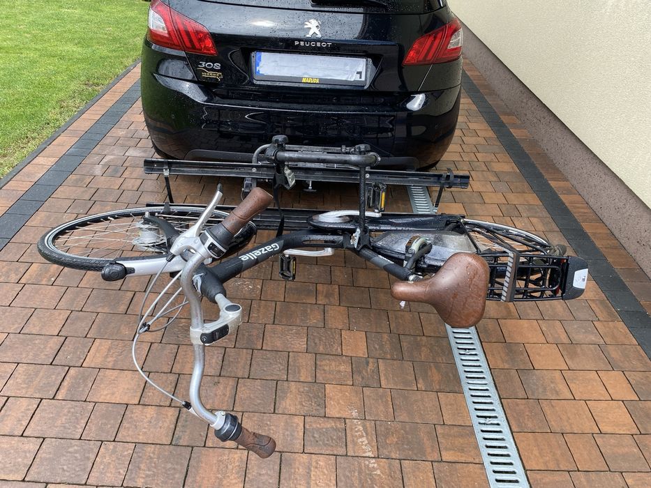 Uchwyt rowerowy - hak (dwa rowery)