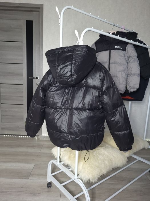 Куртка пуфер оверсайз, худі Puma для хлопчика підлітка