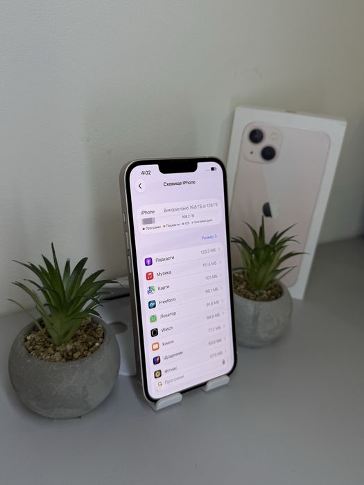 iPhone 13 128 GB Pink/ Neverlock/100% АКБ/ Айфон 13 128 ГБ