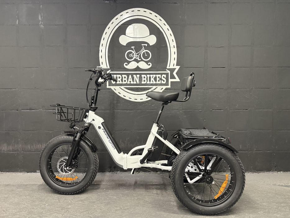 Nowy rower elektryczny Trójkołowy Remington R100 Shimano 7 biegów 20” koła 250 W 36V Urban Bikes