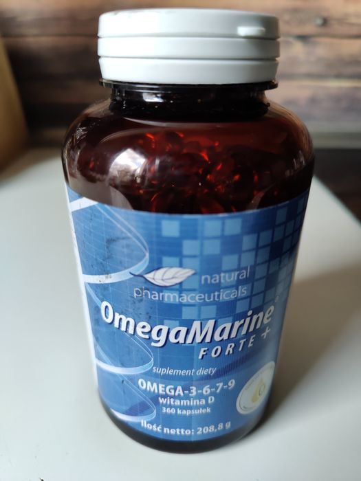 OmegaMarine Forte+  Kwasy Omega - 3 Phaurmacelticals