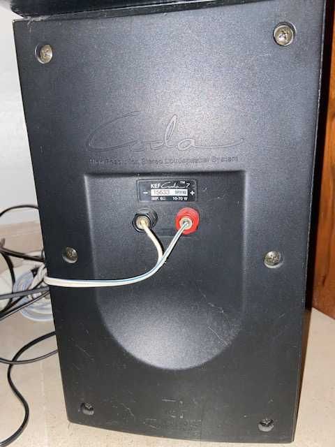 2 Colunas de som Kef Coda 7