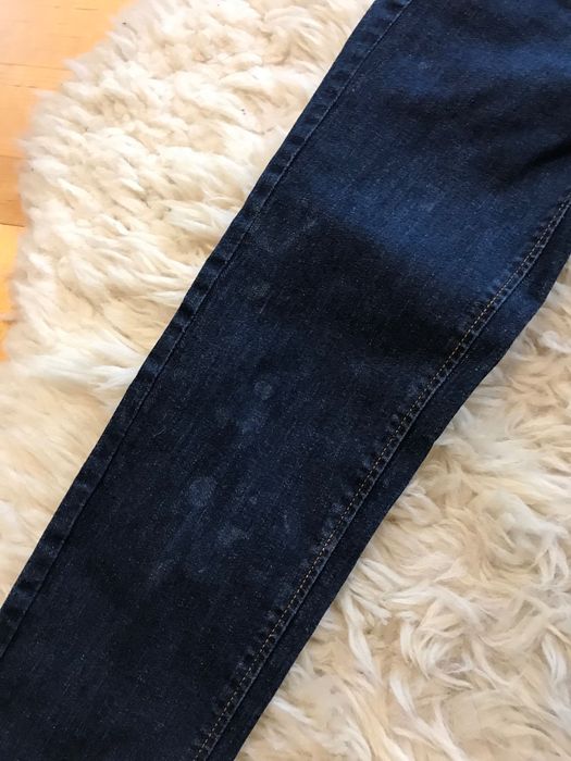 H&M MAMA jeansowe spodnie ciążowe rurki S/36