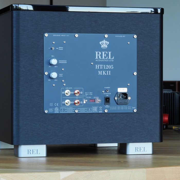 REL HT1205 MKII subwoofer aktywny nowy czarny pełna gwarancja