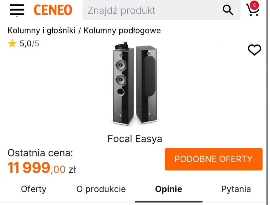 Focal Easya / Kolumny Aktywne / Oferta Specjalna