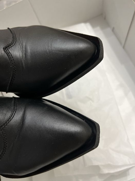 Шкіряні козаки 38 розмір