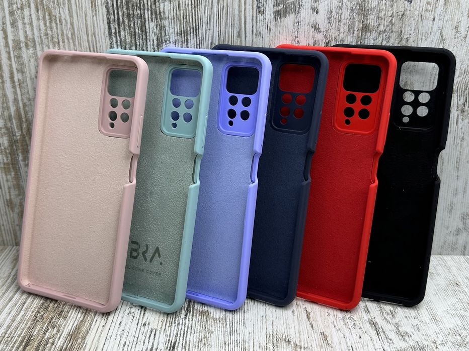 Чехол софттач Silicone Case на Redmi Note 12 Pro/ Note 11 Pro Чохол