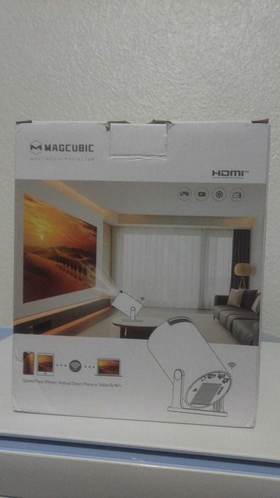 Projetor Smart Android WiFi Bluetooth HY300 Pro | HD 720p | HDMI USB | Novo