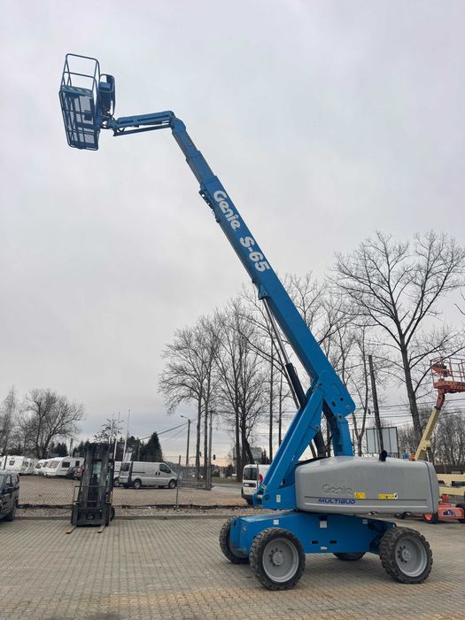 Wynajem podnośnika podest zwyżka 4x4 22 metry HAULOTTE JLG GENIE S65