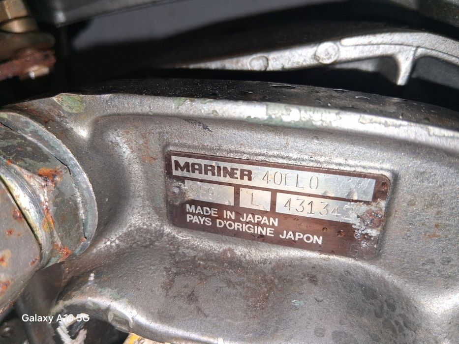 Motor Mariner 40 Hp 2 tempos