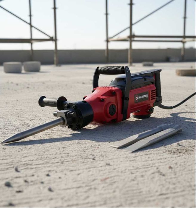 NOWY Młot Wyburzeniowy 60 J 3200 W Chłodzony Olejem Dłuta GRATISOWO