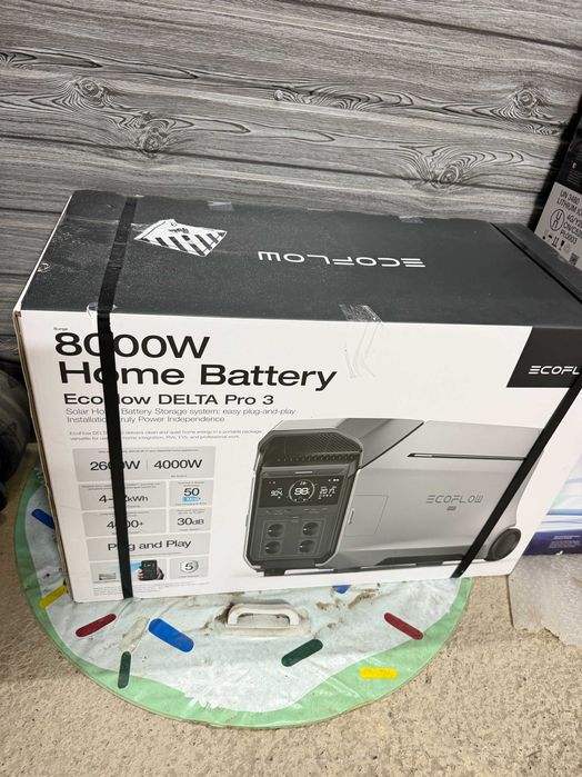 Зарядна станція EcoFlow DELTA Pro 3 4000W 4096Wh  (електростанція для дому, UPS, ДБЖ) EU Оригінал Європа