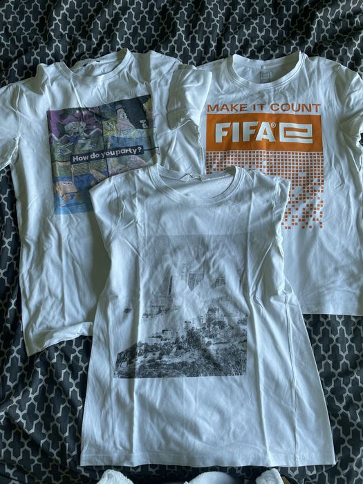 Zestaw 6 T-shirtow koszulek 158 tshirt chlopiecy