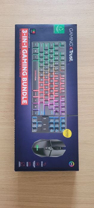 Teclado + Rato wireless + Tapete