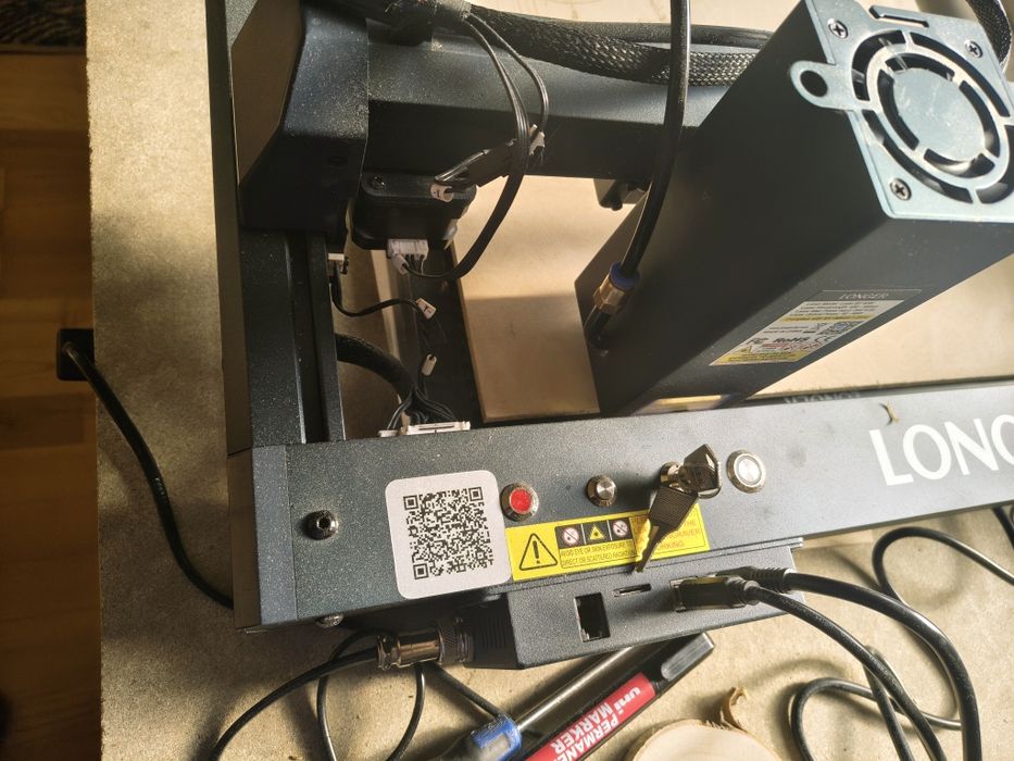 Grawer wycinarka laserowa LONGER B1  450x440 mm 175W DIY +pompa powietrza +bęben