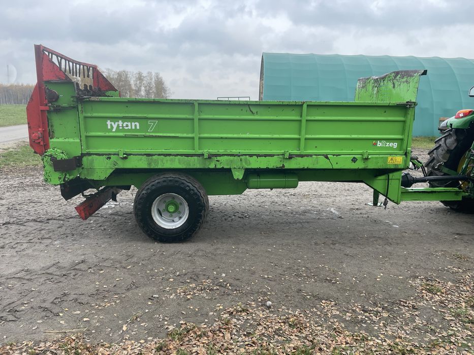 Rozrzutnik obornika unia tytan 7