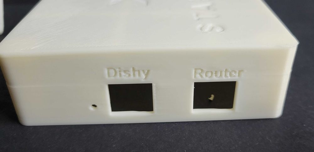 Корпус для источника питания  Starlink Dishy и PoE-инжектора