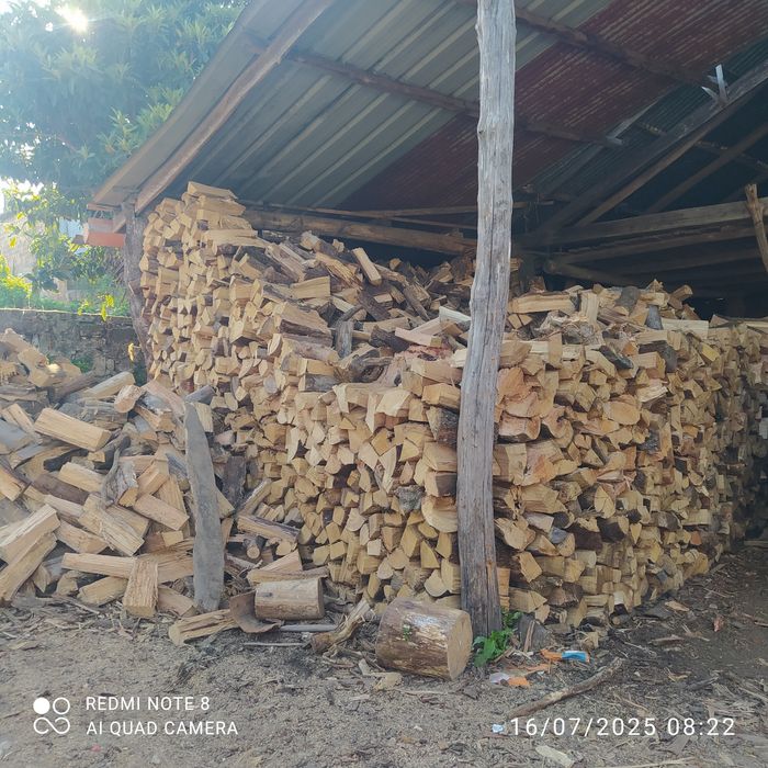 Lenha seca da melhor qualidade