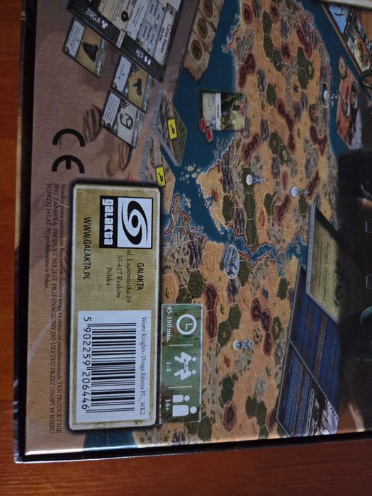 Gra planszowa Waste Knights Druga Edycja / PL / jak Mad Max i Fallout