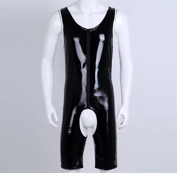 Чоловічий латексний комбінезон