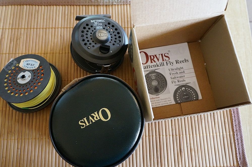 Orwis Battenkill 10-11 plus zapasowa szpula z linką