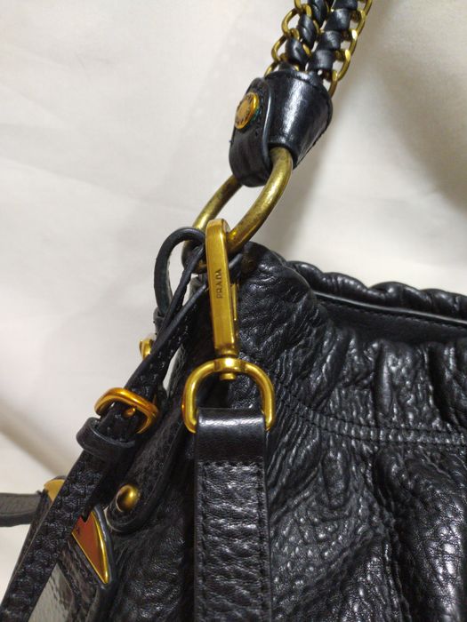 Винтажная сумка Prada оригинал натуральная кожа