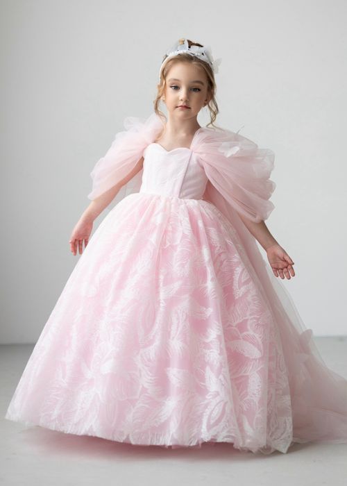 Плаття сукня нарядне святкове пишне випускне довге 5-6 років