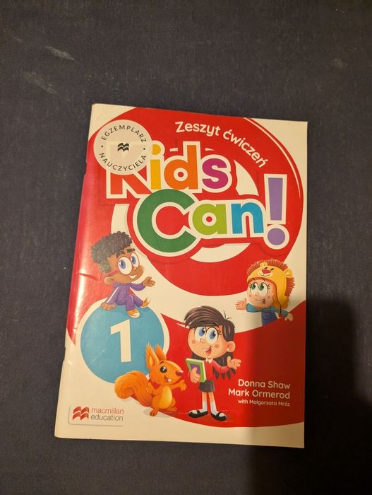Język angielski kids can 1 ćwiczenia egzemplarz nauczyciela