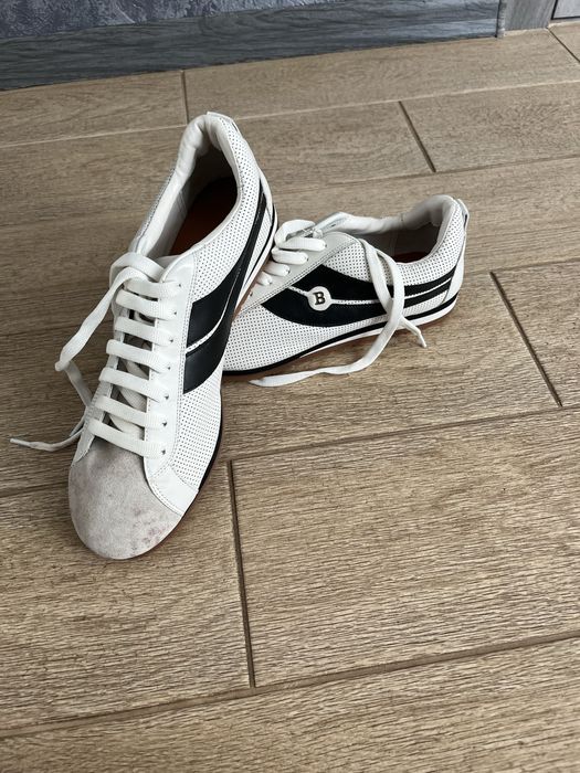 Чоловічі кеди/ кросівки шкіряні, нові, бренд BALLY, розмір 40