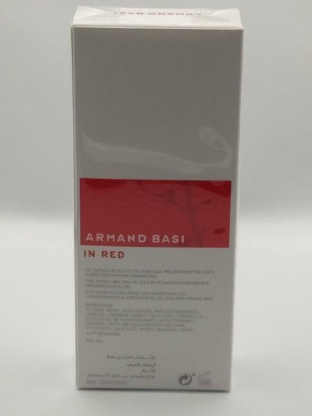 Armand Basi In Red edt 100мл Оригинал