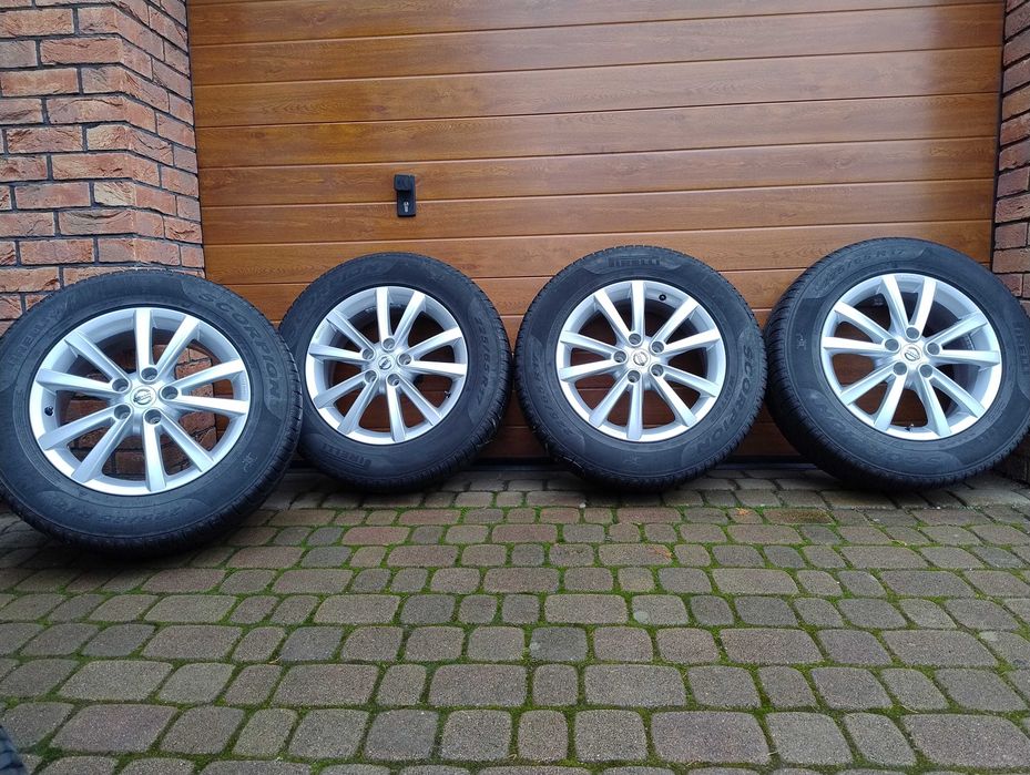Koła felgi aluminiowe Alufelgi Nissan 17" X-trail Qashqai Juke Pulsar