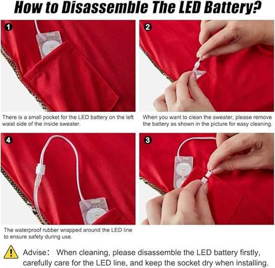 Nowy męski sweter / bluza / bluzka /świąteczny /świecący /R-XL !A1879!