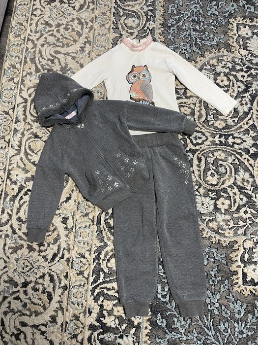 Костюм спортивний тройка з начесом Colabear 106