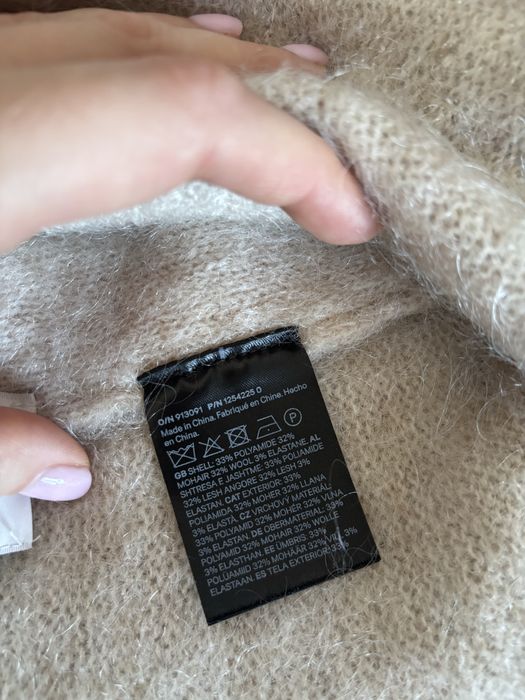 Міні cпідниця H&M з мохеру і вовни