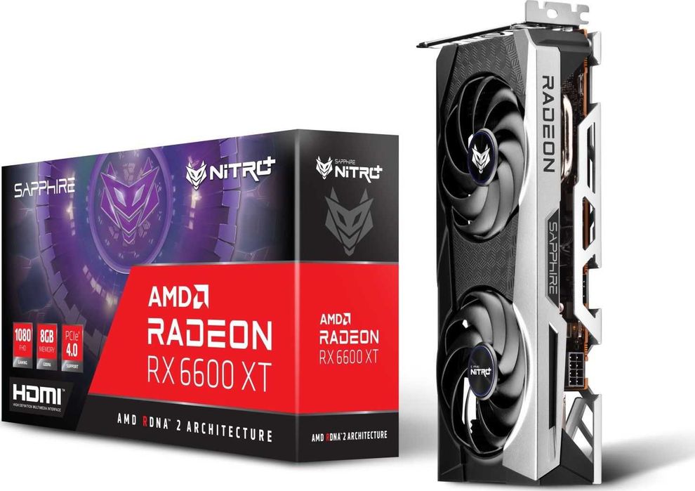 Karta graficzna | RX 6600XT SAPPHIRE NITRO 8GB | TOP!