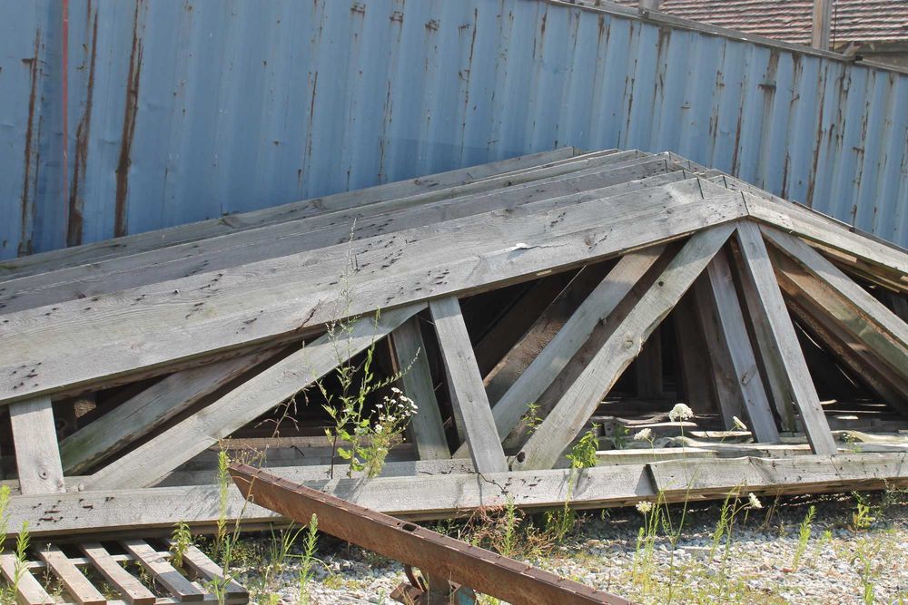 wiązary kratownice drewniane 12,8 m