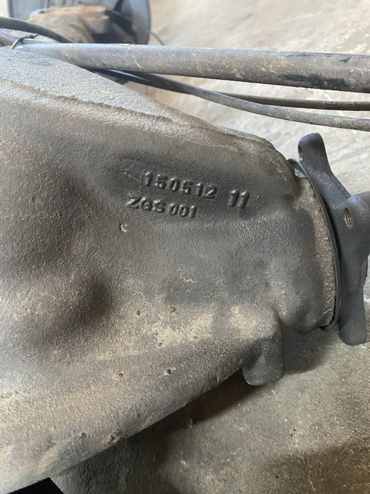 Задній міст Спрінтер. 2012 р .