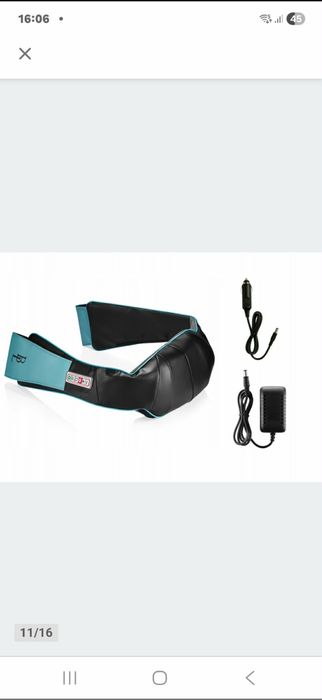Masażer karku shiatsu  neckrelief z podgrzewaniem