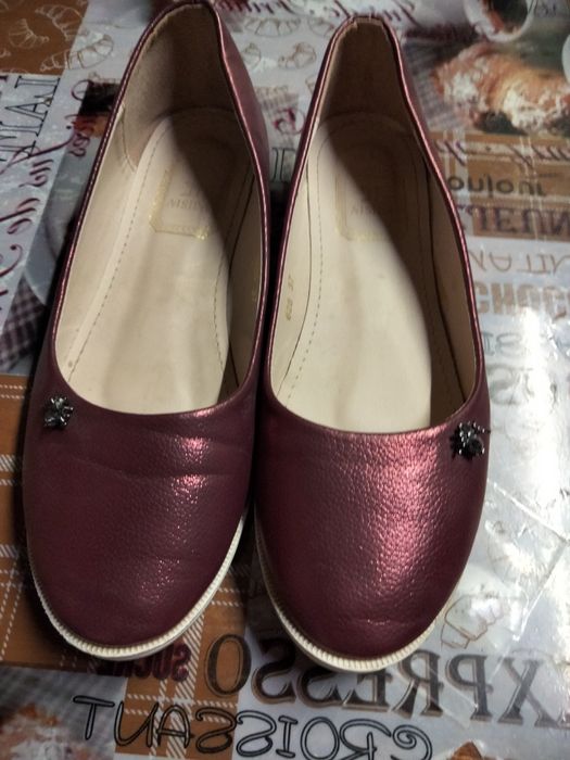 Туфли балетки макасины